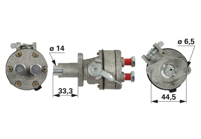 Kraftstoffpumpe passend für Perkins GartenShop24 - Hochwertige Gartengeräte