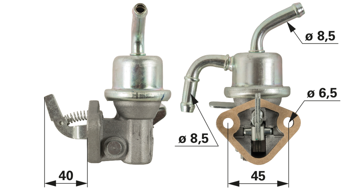 Kraftstoffpumpe anstelle von Kubota 16285-52032 GartenShop24 - Hochwertige Gartengeräte