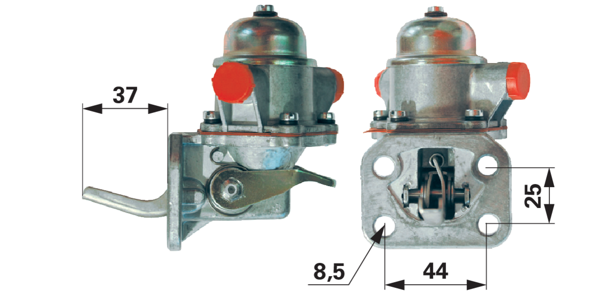 Kraftstoffpumpe anstelle von Perkins ULPK0003 mit Dichtung GartenShop24 - Hochwertige Gartengeräte