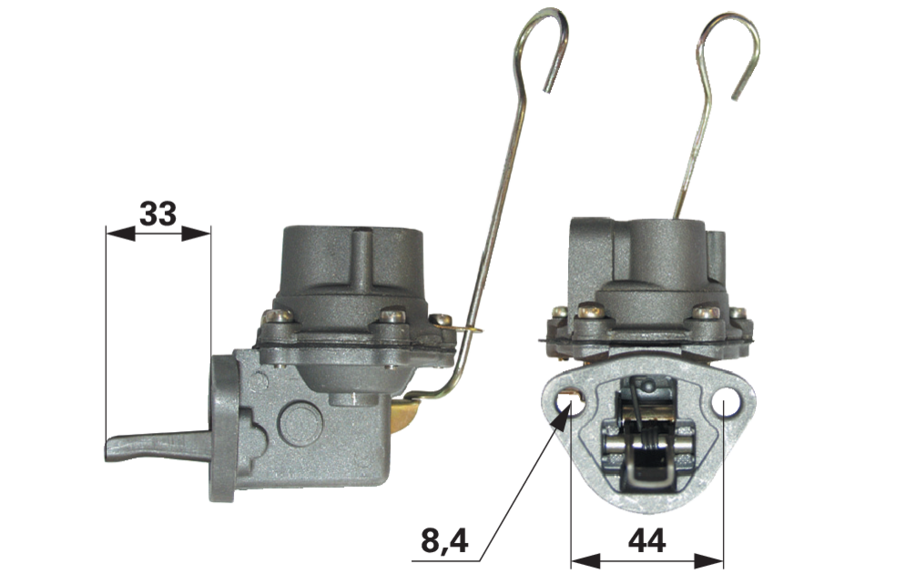 Kraftstoffpumpe anstelle von Perkins ULPK0017 mit Dichtung GartenShop24 - Hochwertige Gartengeräte