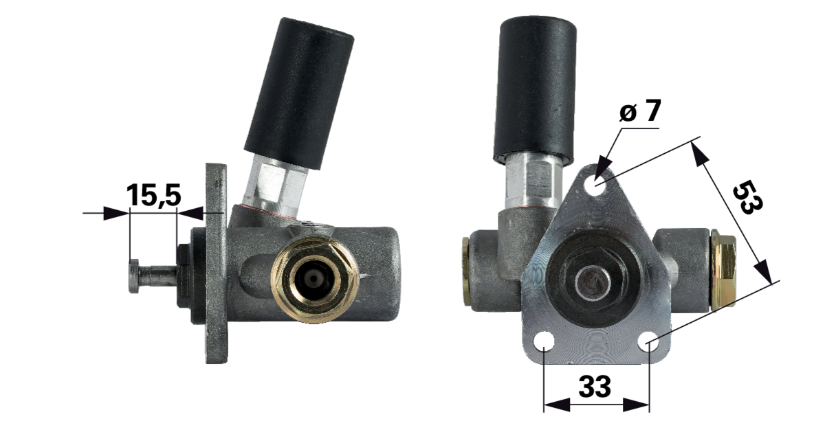 Kraftstoffpumpe anstelle von Massey Ferguson 3637646M91 – ohne Dichtring GartenShop24 - Hochwertige Gartengeräte