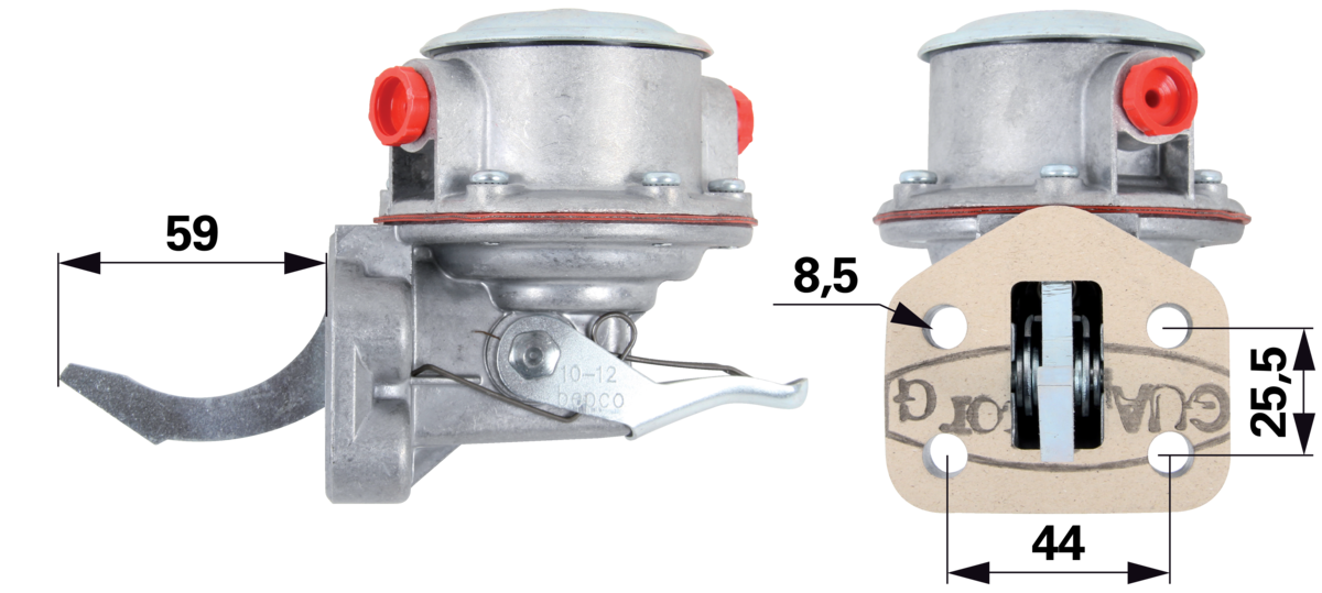 Kraftstoffpumpe anstelle von Perkins ULPK0036 mit Dichtung GartenShop24 - Hochwertige Gartengeräte