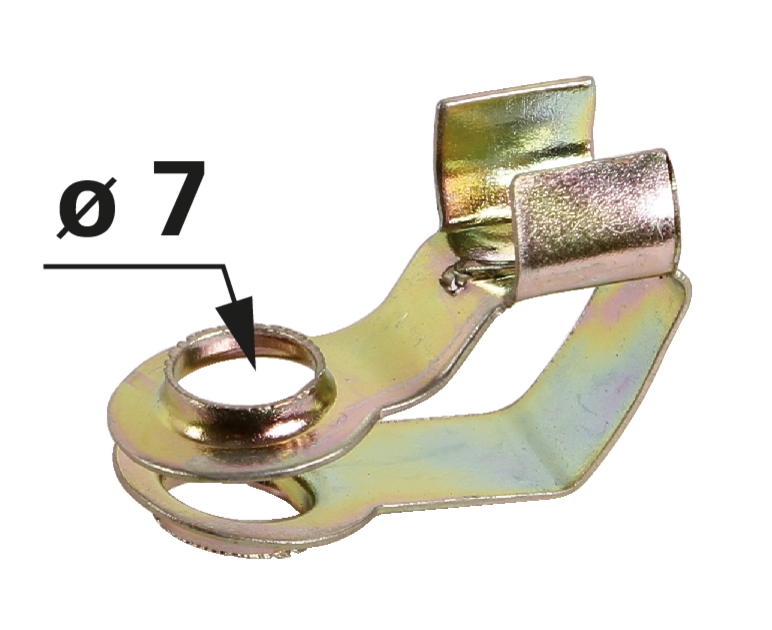 Sicherung für Gestänge anstelle von Massey Ferguson 894225M1 GartenShop24 - Hochwertige Gartengeräte
