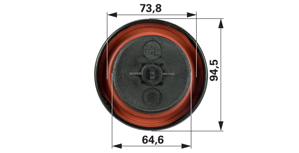 Tankverschluss anstelle von Valtra ACV017759A GartenShop24 - Hochwertige Gartengeräte