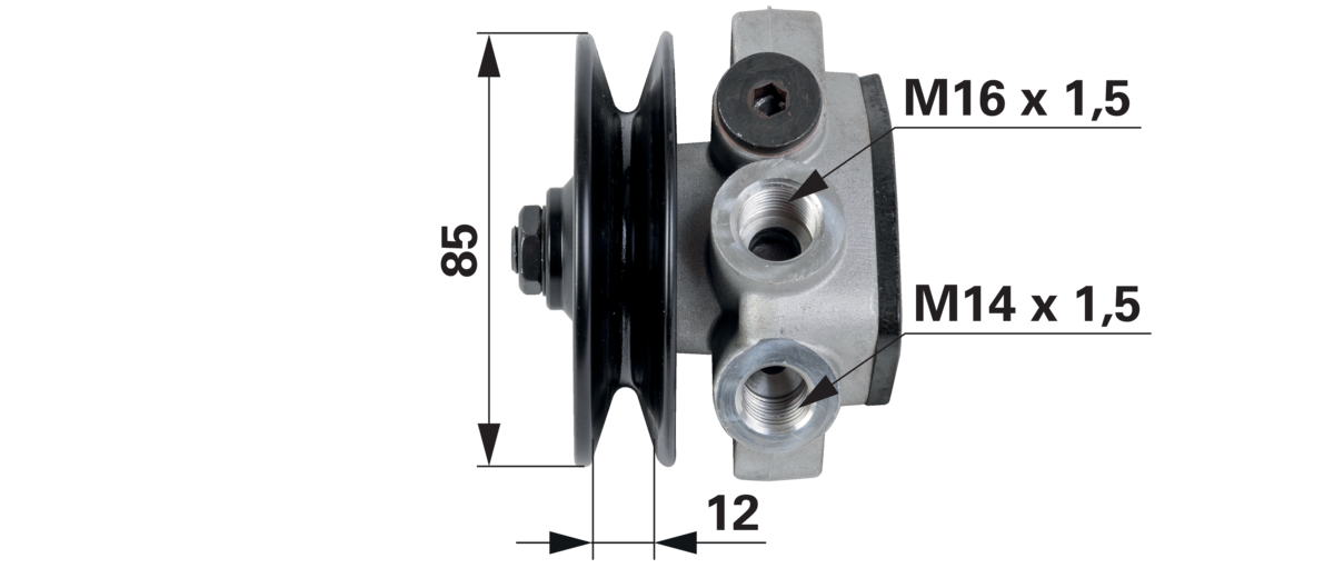 Kraftstoffpumpe anstelle von SLH 04503573 GartenShop24 - Hochwertige Gartengeräte