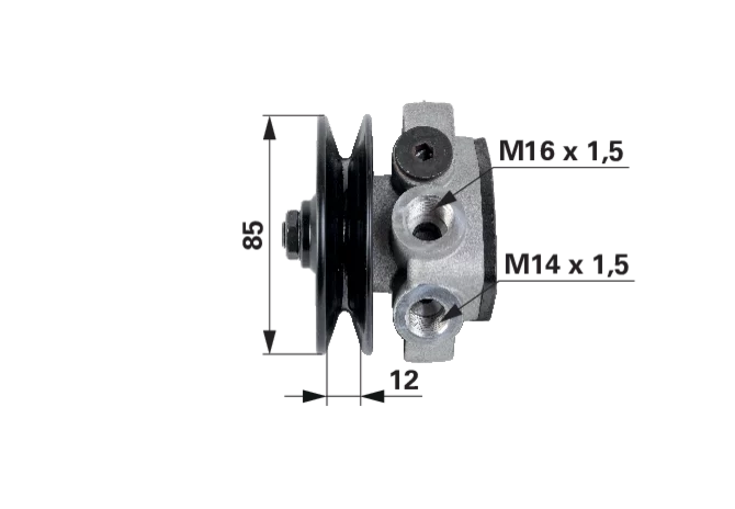 Kraftstoffpumpe anstelle von SLH 04503573 GartenShop24 - Hochwertige Gartengeräte