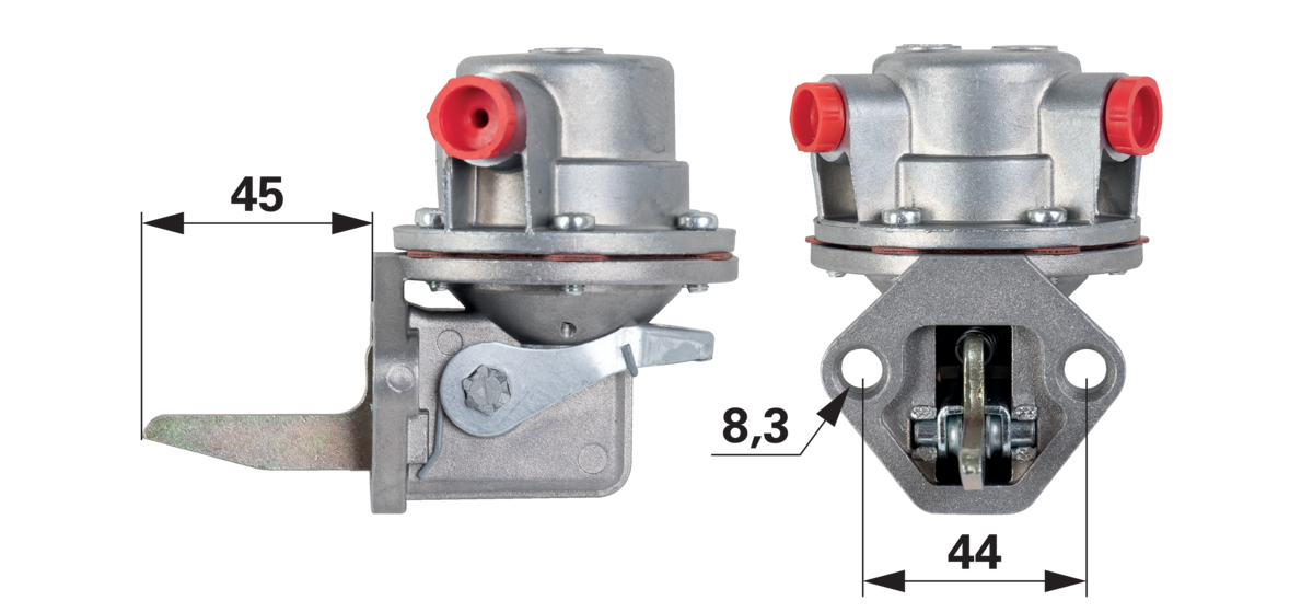 Kraftstoffpumpe anstelle von Same 2.4519.120.0 mit Dichtung GartenShop24 - Hochwertige Gartengeräte