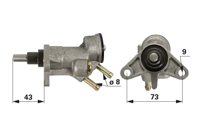 Kraftstoffpumpe anstelle von Deutz-Fahr 04103661 GartenShop24 - Hochwertige Gartengeräte