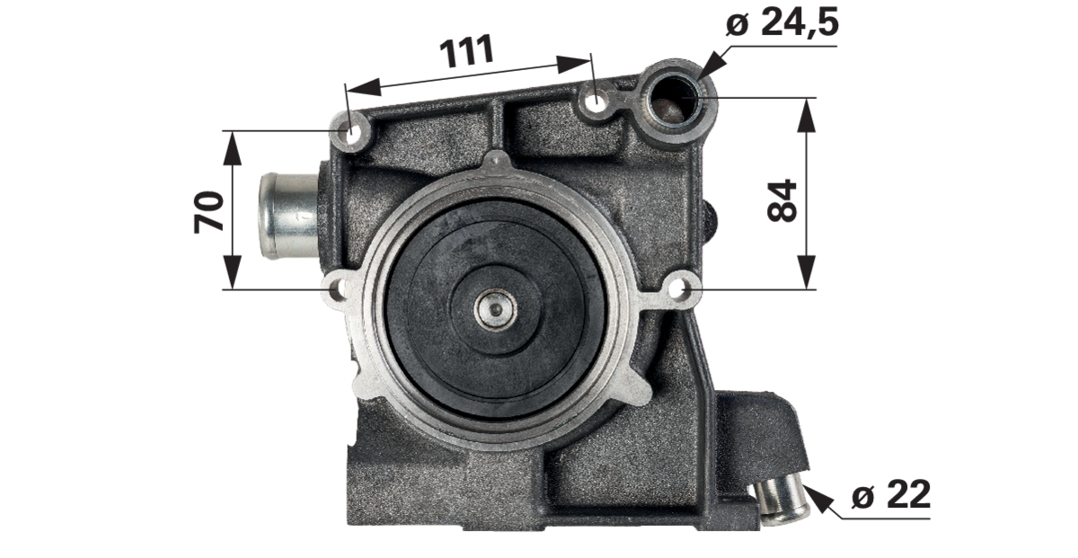Wasserpumpe anstelle von Steyr 130800060008 – Anschluss für Kabinenheizung (Verschlussschraube) GartenShop24 - Hochwertige Gartengeräte