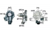 Wasserpumpe mit Dichtung anstelle von Steyr 162084060704 GartenShop24 - Hochwertige Gartengeräte