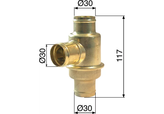 Thermostat passend zu Perkins-Motor anstelle von Steyr 299992A1 GartenShop24 - Hochwertige Gartengeräte