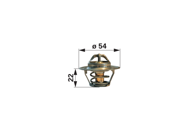 Thermostat 82 °C anstelle von Steyr 162000060701 GartenShop24 - Hochwertige Gartengeräte