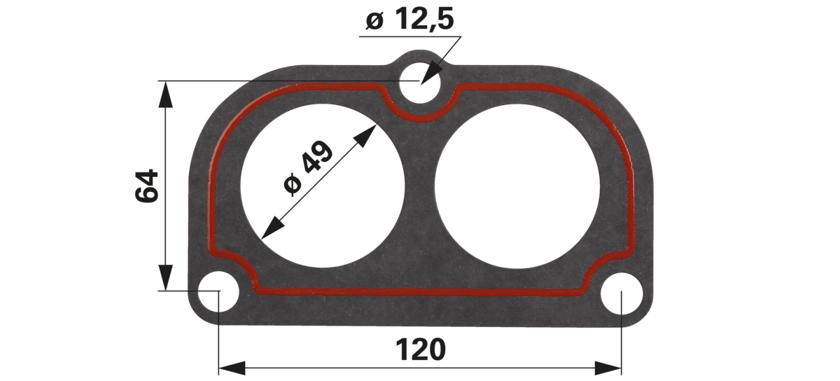 Dichtung anstelle von John Deere R501373 GartenShop24 - Hochwertige Gartengeräte