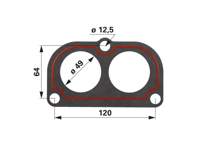 Dichtung anstelle von John Deere R501373 GartenShop24 - Hochwertige Gartengeräte