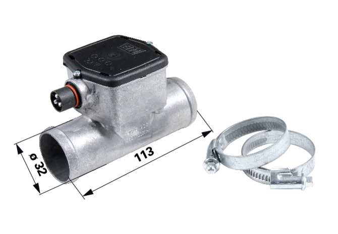 DEFA Heizelement für den Einbau in den Kühlerschlauch, Schlauch-ø 32–34 mm DEFA