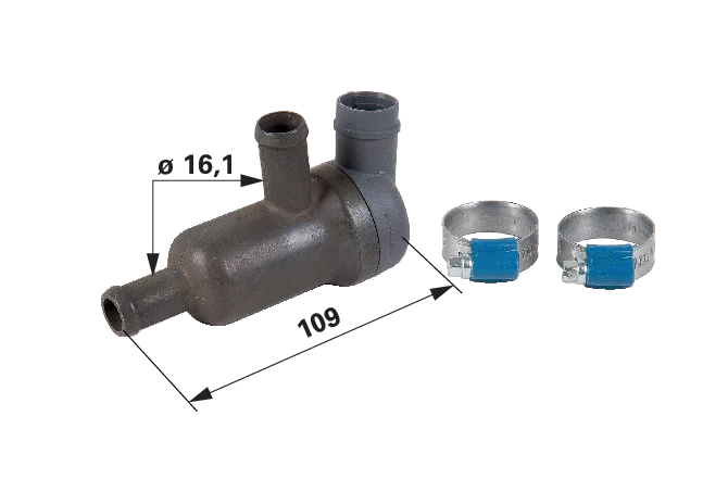 Calix Heizelement 550 W Heizelement RE 885T Schlauchanschluss 16 mm Calix