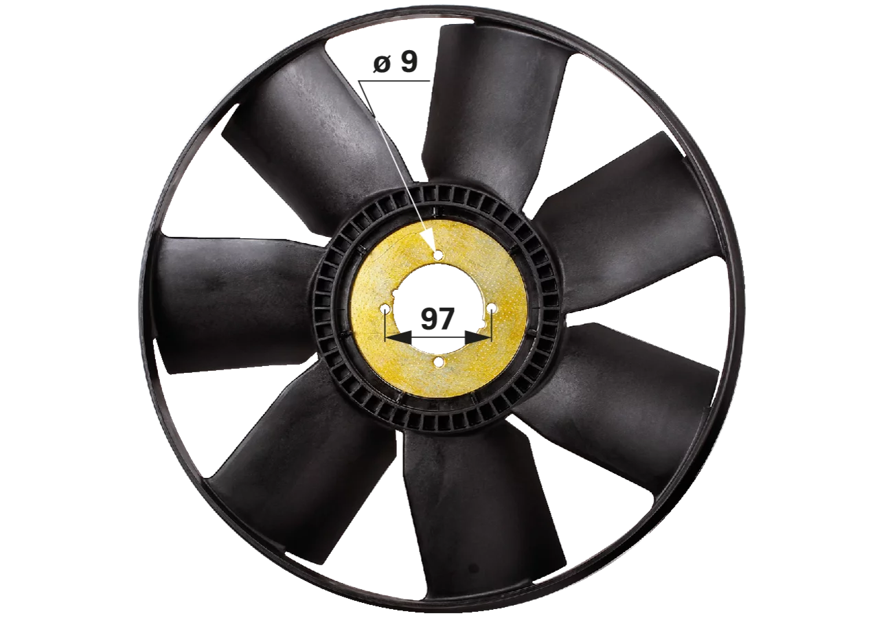 Lüfterflügel passend für John Deere L79028 GartenShop24 - Hochwertige Gartengeräte