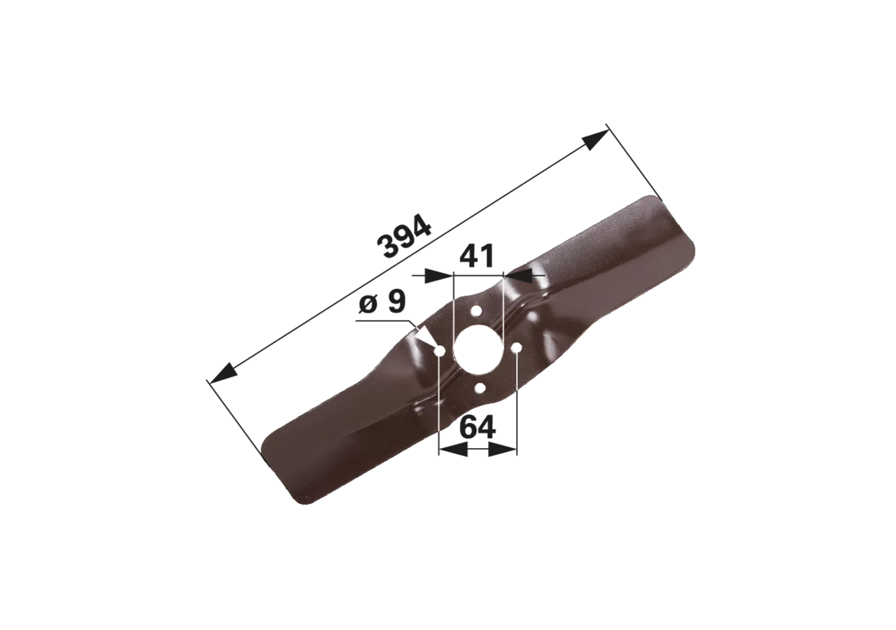Lüfterflügel hinteres Flügelblatt passend für Massey Ferguson 1884738M1 GartenShop24 - Hochwertige Gartengeräte