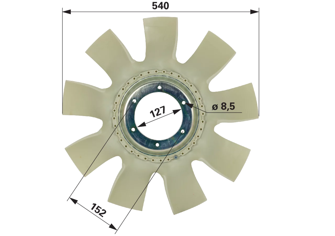 Fendt Lüfterflügel H725200040110 GartenShop24 - Hochwertige Gartengeräte
