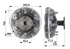 BorgWarner Lüfterkupplung anstelle von Fendt G718202040100 BorgWarner
