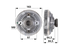 BorgWarner Lüfterkupplung anstelle von Massey Ferguson 3783351M1 – nur bei Freisicht-Motorhaube BorgWarner