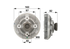 BorgWarner Lüfterkupplung anstelle von Fendt G260200040100 BorgWarner