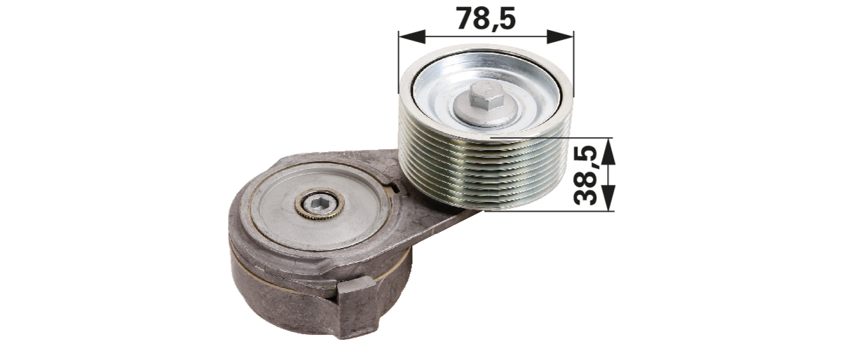 Dayco Riemenspanner APV2727 anstelle von CNH 84187972 Dayco