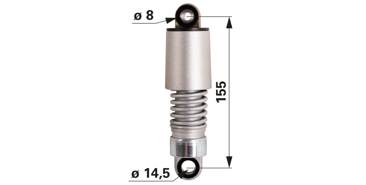 Dämpfer für hydraulischen Riemenspanner anstelle von John Deere AL110285 GartenShop24 - Hochwertige Gartengeräte
