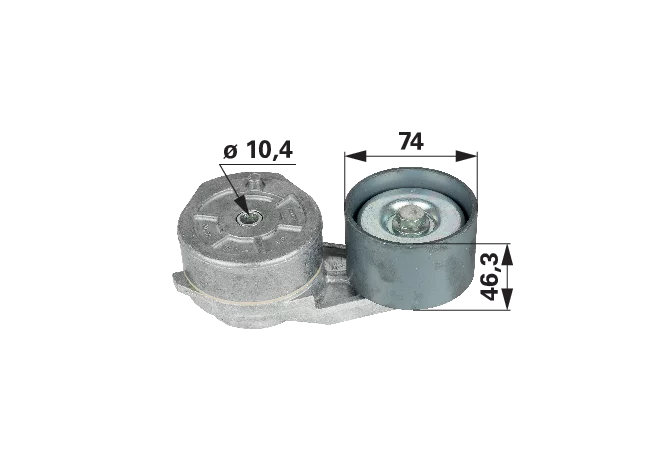 Dayco Riemenspanner anstelle von CNH 5801404997 Dayco