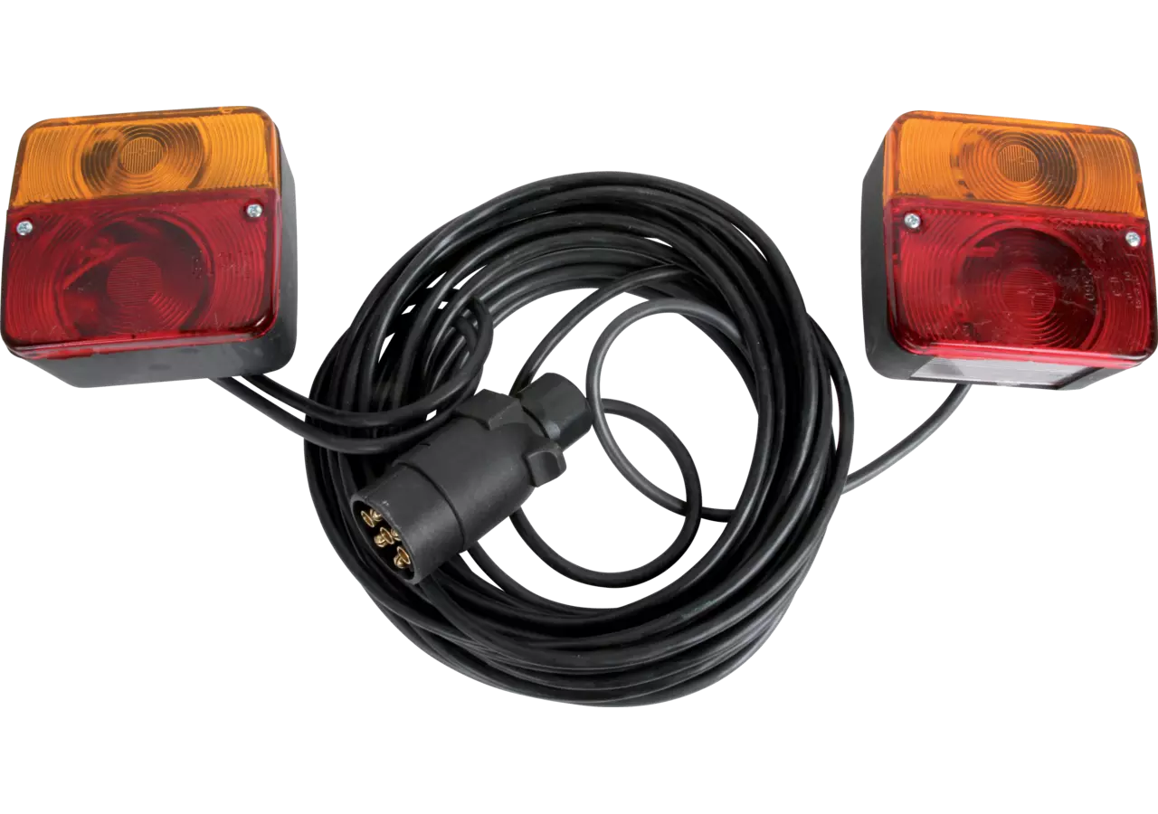 Kabelleuchte inkl. Lampen, 7 m Kabel, Magnet hinten GartenShop24 - Hochwertige Gartengeräte