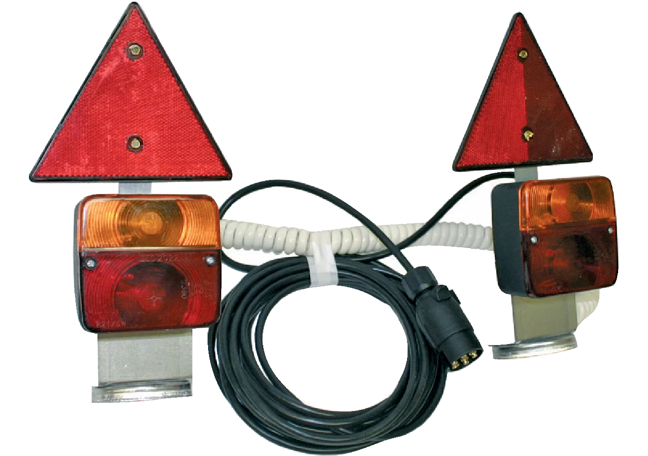 Kabelleuchte inkl. Lampen, 7 m Kabel, Magnet unten GartenShop24 - Hochwertige Gartengeräte