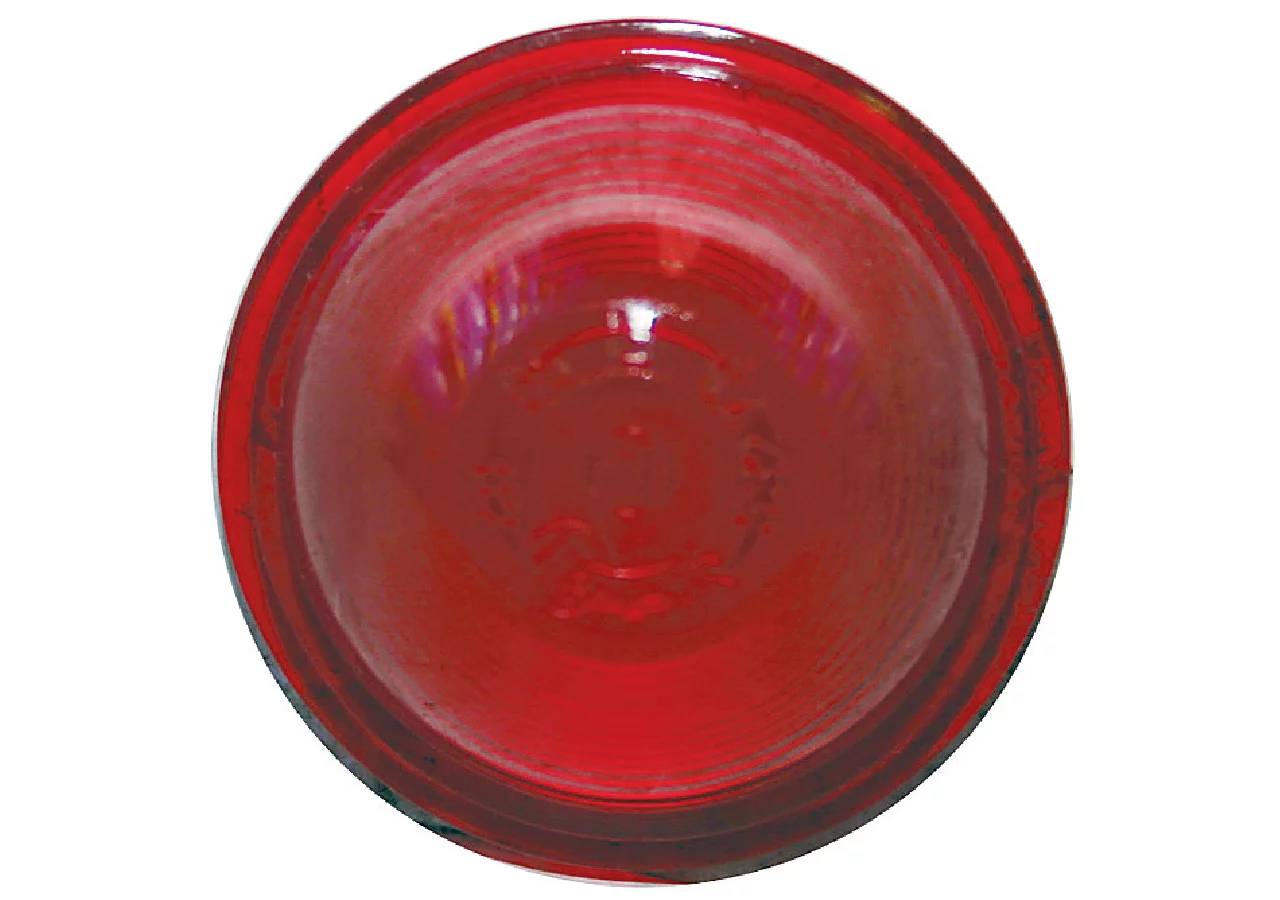 Lichtscheibe rot, d = 53 mm GartenShop24 - Hochwertige Gartengeräte