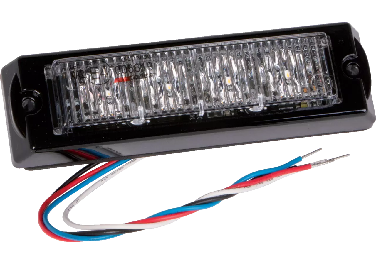 Blitzleuchte 12 / 24 V, 4 LED, Farbe orange GartenShop24 - Hochwertige Gartengeräte