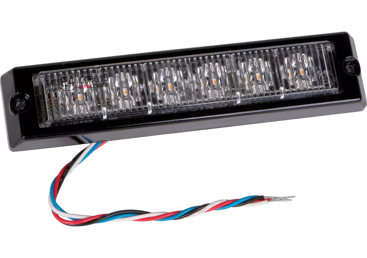 Blitzleuchte 12 / 24 V, 6 LED, Farbe orange GartenShop24 - Hochwertige Gartengeräte