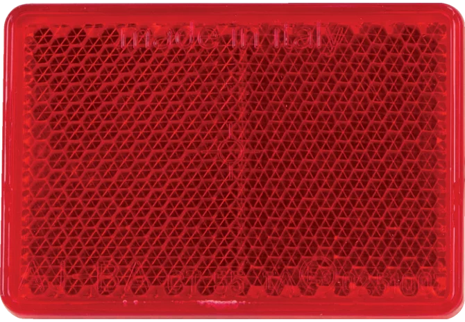 Rückstrahler rot, selbstklebend, 57 x 39 mm GartenShop24 - Hochwertige Gartengeräte
