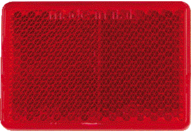 Rückstrahler rot, selbstklebend, 57 x 39 mm GartenShop24 - Hochwertige Gartengeräte