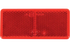 Rückstrahler rot, selbstklebend, 90 x 40 mm Sanube