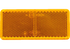 Rückstrahler gelb, selbstklebend, 90 x 40 mm Sanube