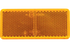 Rückstrahler gelb, selbstklebend, 90 x 40 mm Sanube