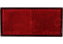 Rückstrahler rot, selbstklebend, 105 x 48 mm GartenShop24