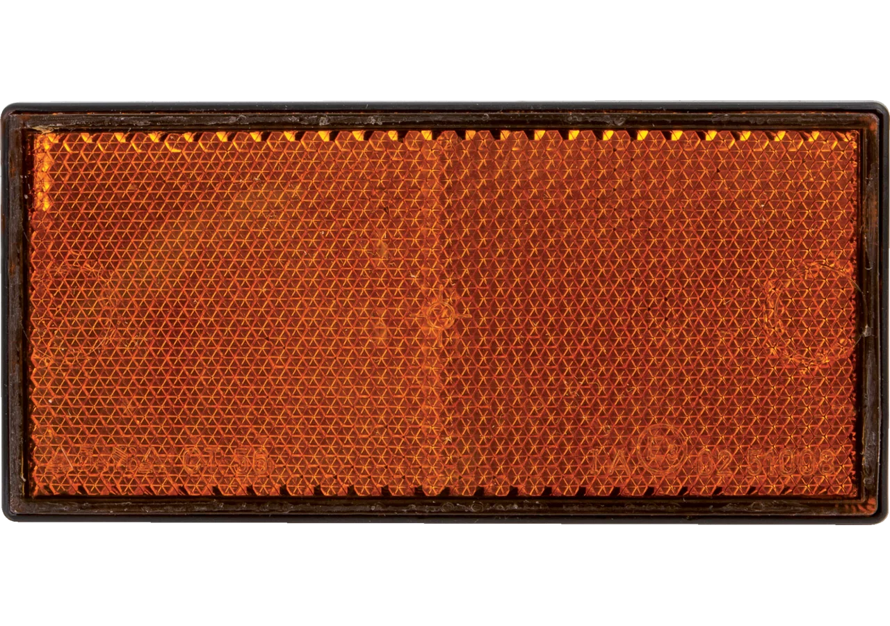 Rückstrahler gelb, selbstklebend, 105 x 48 mm GartenShop24 - Hochwertige Gartengeräte