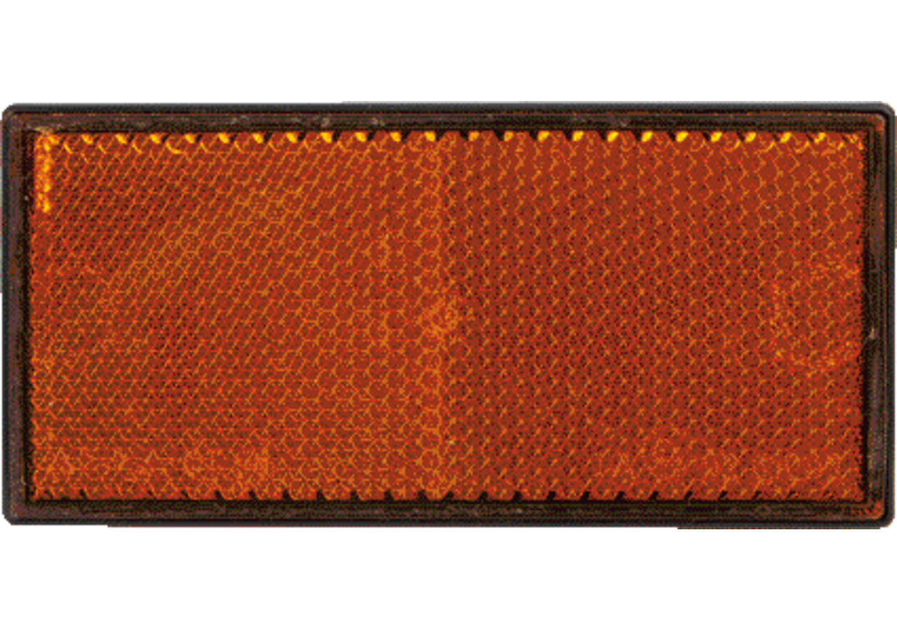 Rückstrahler gelb, selbstklebend, 105 x 48 mm GartenShop24 - Hochwertige Gartengeräte