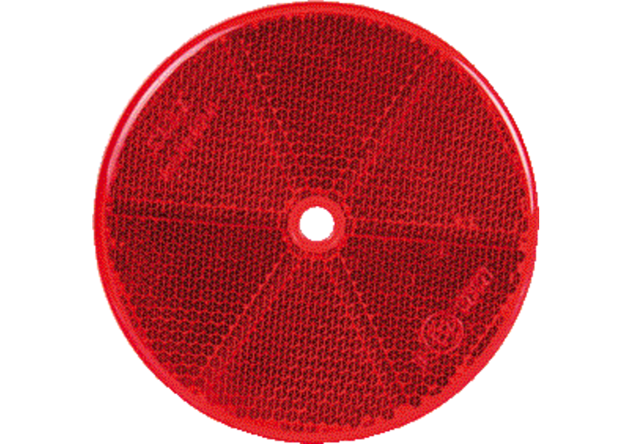 Rückstrahler rot, d = 83 mm GartenShop24 - Hochwertige Gartengeräte