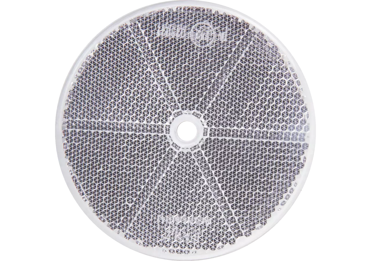 Rückstrahler weiß, d = 80 mm GartenShop24 - Hochwertige Gartengeräte