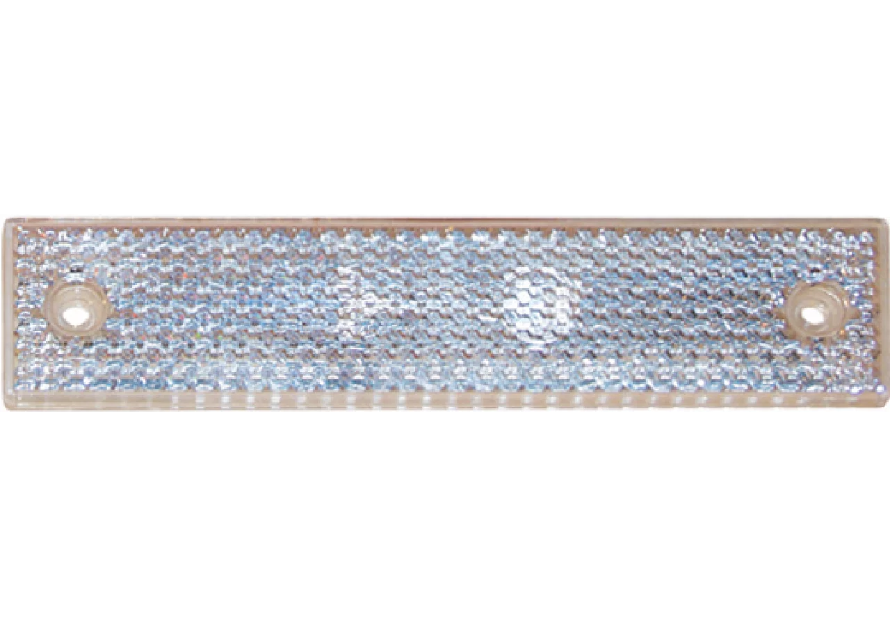 Rückstrahler weiß, 180 x 40 mm GartenShop24 - Hochwertige Gartengeräte