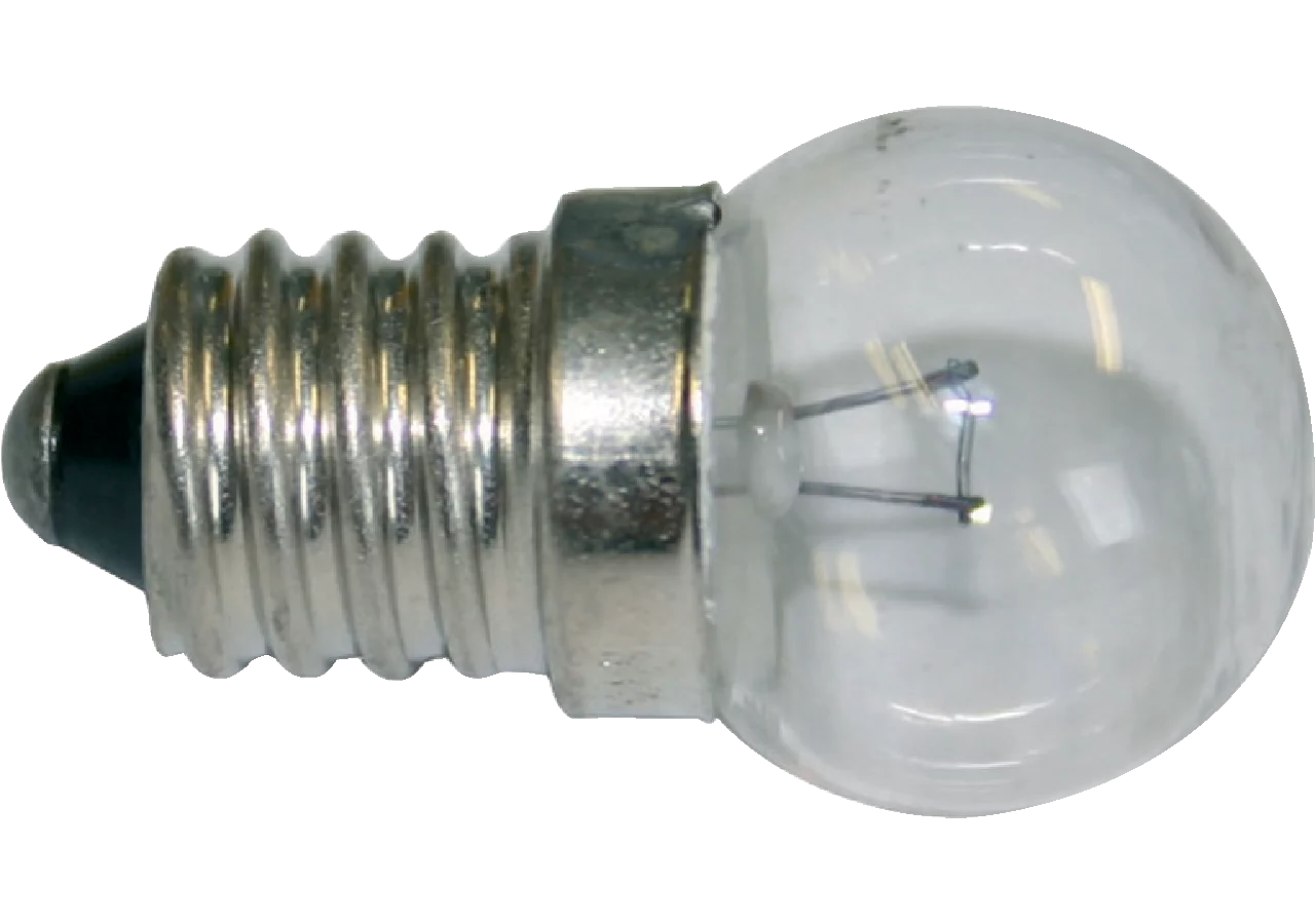 Kugellampe Standard, 6 V, 6 W, 10 Stück GartenShop24 - Hochwertige Gartengeräte