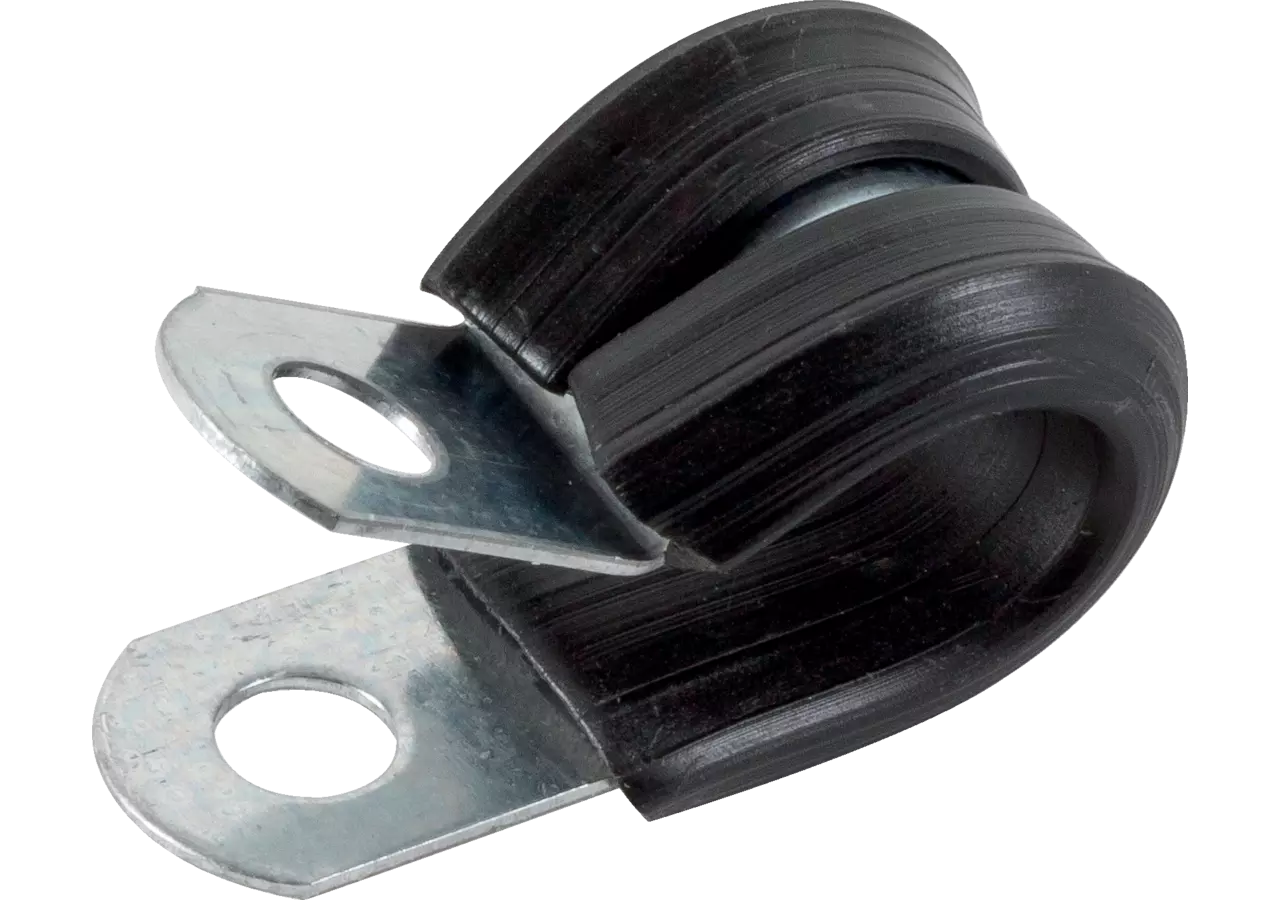 Kabelhalter mit Gummischutz, d = 25 mm, 10 Stück GartenShop24 - Hochwertige Gartengeräte