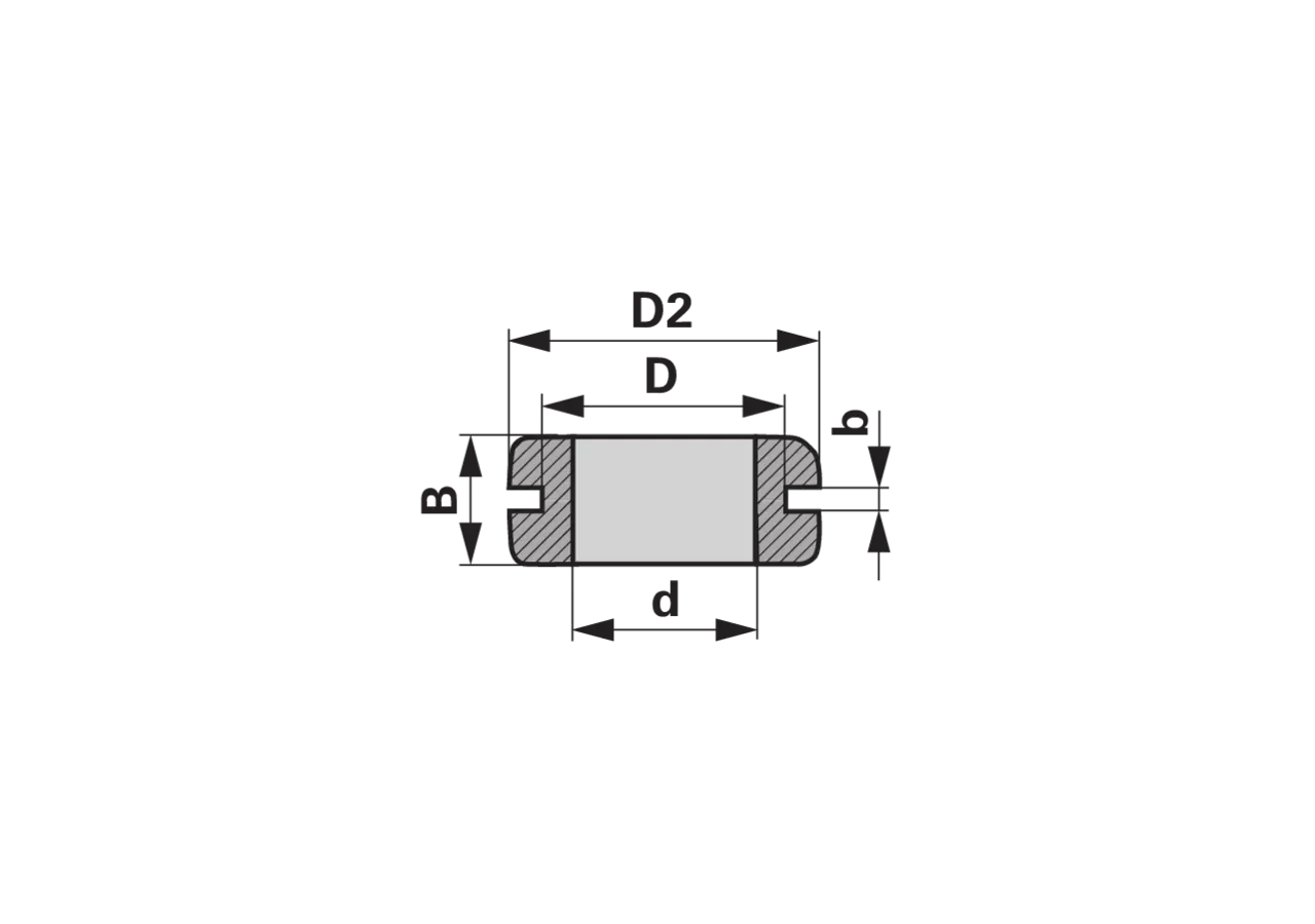 Kabeldurchführung D = 16 mm, 10 Stück zu Mauser Breite 7 mm GartenShop24 - Hochwertige Gartengeräte
