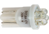 LED Glassockellampe 12 V, 1,2 W, T10, 4 x LED, weiß, 2 Stück GartenShop24 - Hochwertige Gartengeräte