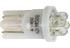 LED Glassockellampe 12 V, 1,2 W, T10, 4 x LED, weiß, 2 Stück GartenShop24 - Hochwertige Gartengeräte